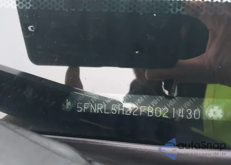 2015 Honda Odyssey Lx from USA, damaged, VIN 5FNRL5H22FB021430